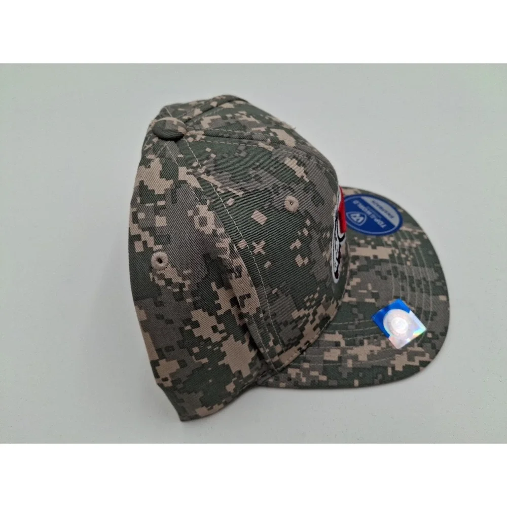 Utah Utes Top of the World Digital Camo Patriot Snapback Hat Mens One Size NEW